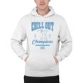 thumbnail image 1 of Chill Out Champions - Cool ICEE Golf Club Design Men's Hoodie, 1 of 4