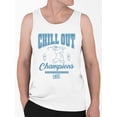 thumbnail image 1 of Chill Out Champions - Cool ICEE Golf Club Graphic Men's Tank Top, 1 of 1