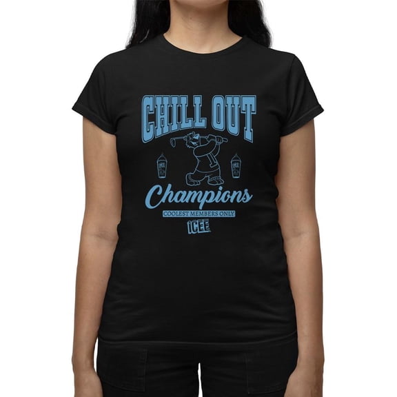 Chill Out Champions - Cool ICEE Golf Club Graphic Women's T-shirt