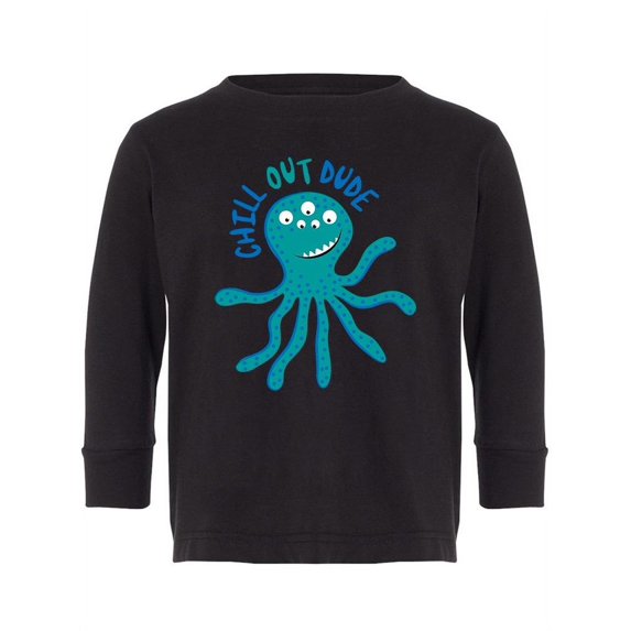 Chill Out Dude Long Sleeve Toddler -Image by Shutterstock, 4 Toddler