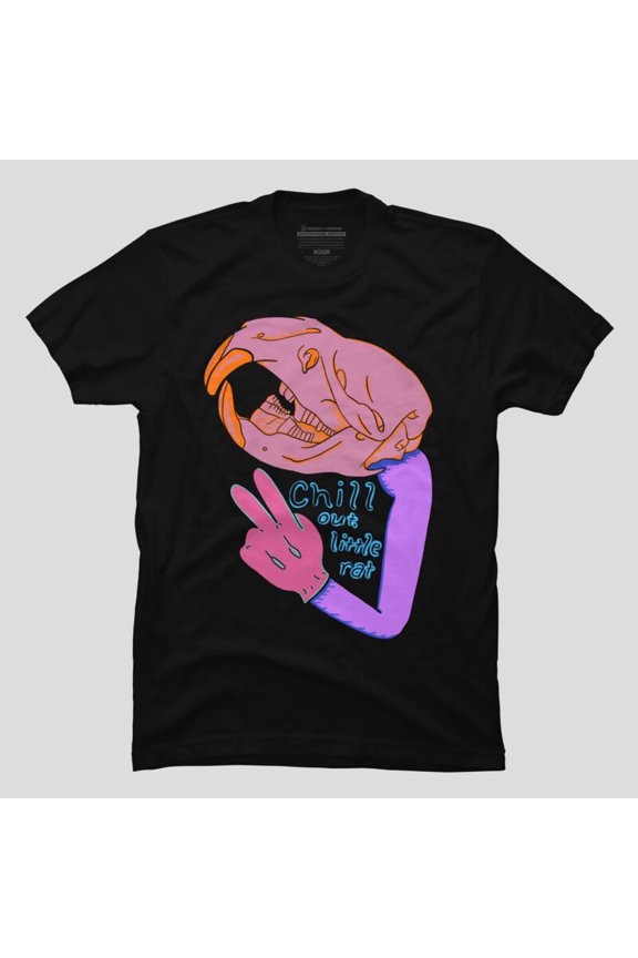 Chill Out It’s Temporary Funny Sarcastic Humor Quote H12336 T-Shirt, for Men and Women, Up to Size 5XL