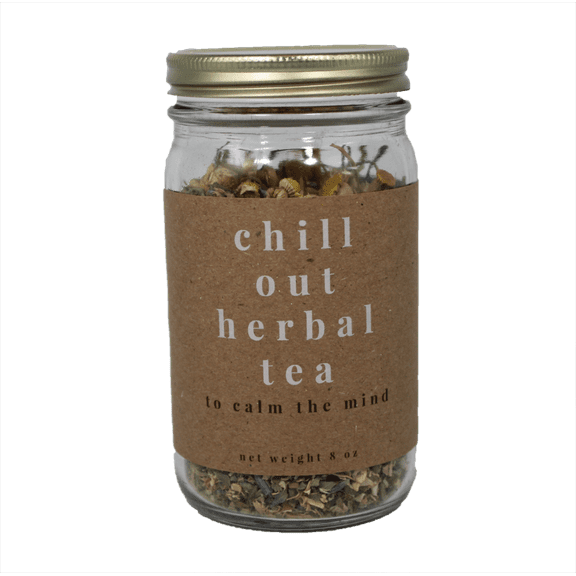 Chill Out Loose Leaf Herbal Tea - Caffeine Free - Relieves Stress and Anxiety Naturally