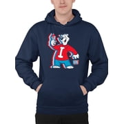 Chill Polar-Bear Graphic - Fun ICEE Retro Style Mens Hoodie