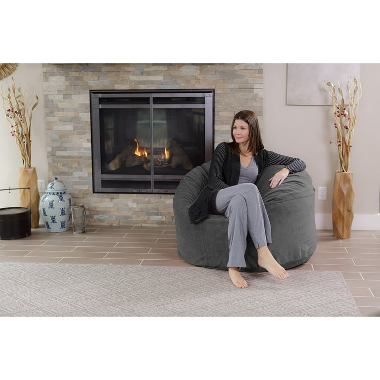 https://i5.walmartimages.com/seo/Chill-Sack-Bean-Bag-Chair-Memory-Foam-Lounger-with-Microsuede-Cover-Kids-Adults-4-ft-Grey-Pebble_01b3b1aa-61d3-4259-b369-e7cc1c609f19_1.35613c231cd44685f6df9085df4244ab.jpeg?odnHeight=768&odnWidth=768&odnBg=FFFFFF