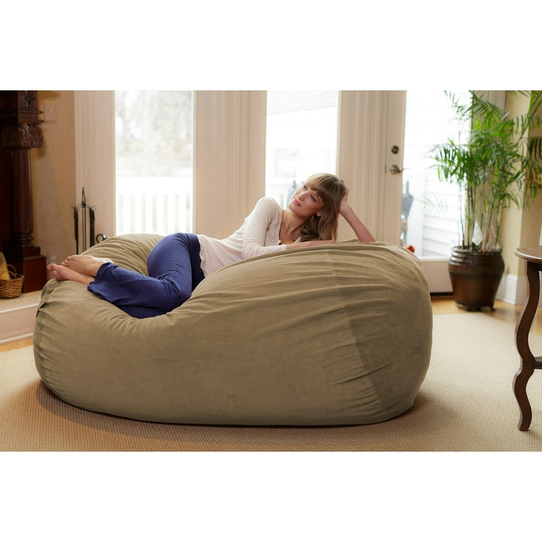 Tan bean bag hot sale