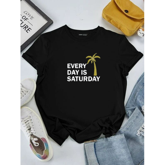 Chill Saturday Feels Like Weekend Mood All Day Vibes Unisex T-Shirt, up to size 5XL