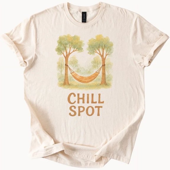 Chill Spot Hammock Trees Tshirt Relax Outdoor Summer Tee Size S-5Xl Heygategoo Tee