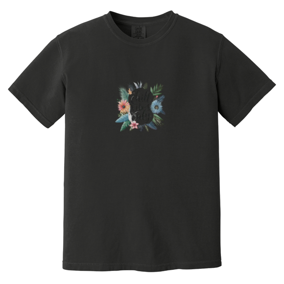 Chill Vibes Only Daily Mood Quote Scene Relax Style Comfort Color T-Shirt, for men & women, up to size 4XL