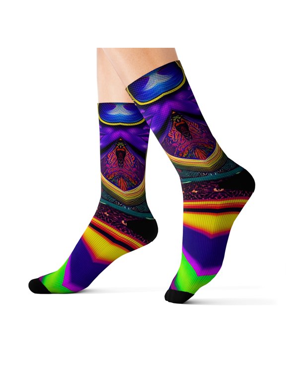 'Chill Vibes' Sublimation Socks