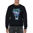 thumbnail image 1 of Chill Vibes Triangle - ICEE Retro Cool Bear Graphic Men's Sweatshirt, 1 of 4