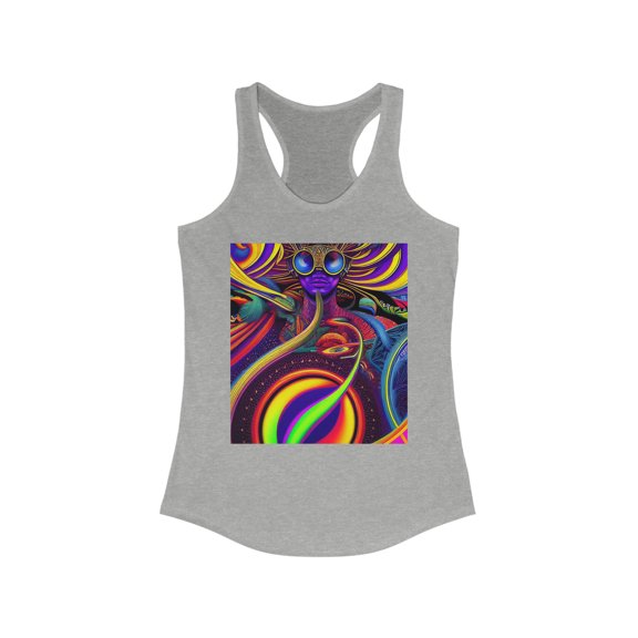 'Chill Vibes' Women's Ideal Racerback Tank