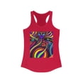 thumbnail image 1 of 'Chill Vibes' Women's Ideal Racerback Tank, 1 of 2
