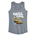 thumbnail image 1 of Chill Vibes - Women's Racerback Tank Top, 1 of 5