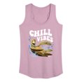 thumbnail image 1 of Chill Vibes - Women's Racerback Tank Top, 1 of 5