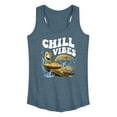 thumbnail image 1 of Chill Vibes - Women's Racerback Tank Top, 1 of 5