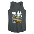 thumbnail image 1 of Chill Vibes - Women's Racerback Tank Top, 1 of 5