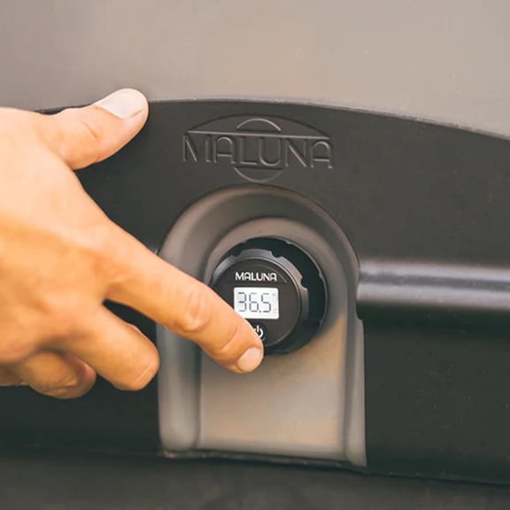 ChillCheck Thermometer Cooler Drain Plug Real-Time Temperature Monitoring, Rechargeable Battery, Water-Tight Seal Compatible with YETI, RTIC and Maluna Coolers