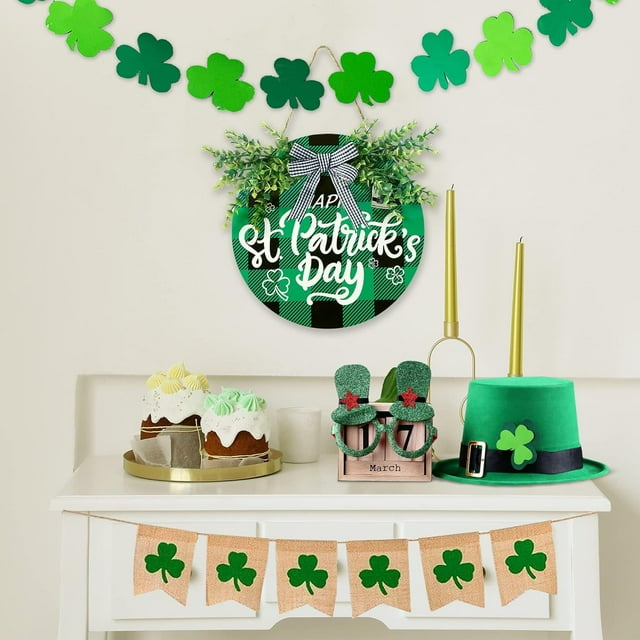 st patricks day door hanger