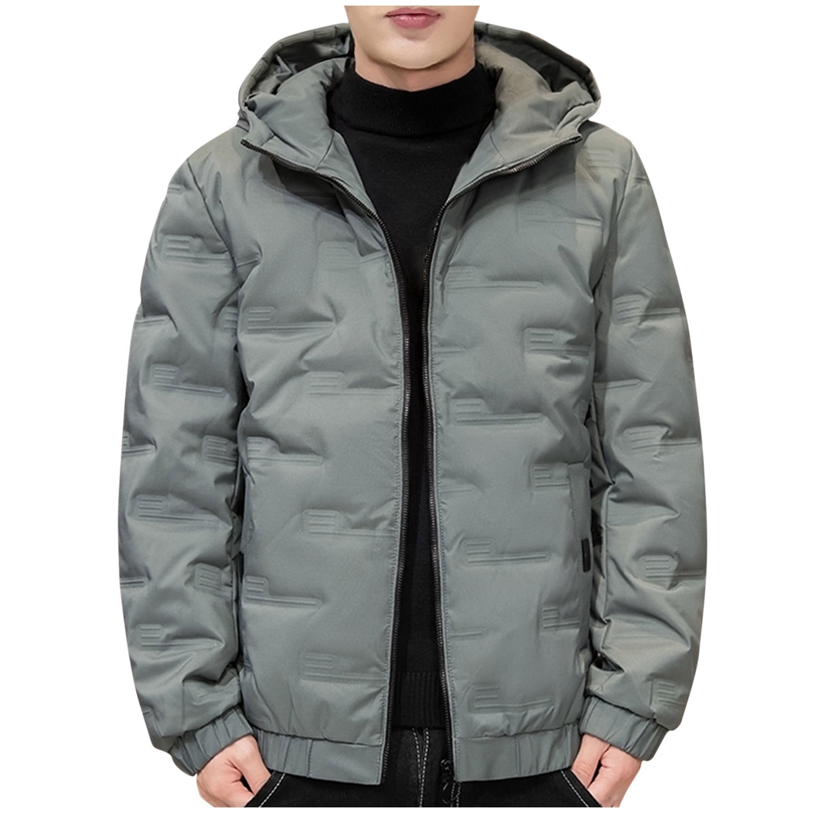 ChillCheer Mens Jackets with Hoods Waterproof Men's Short Clothes