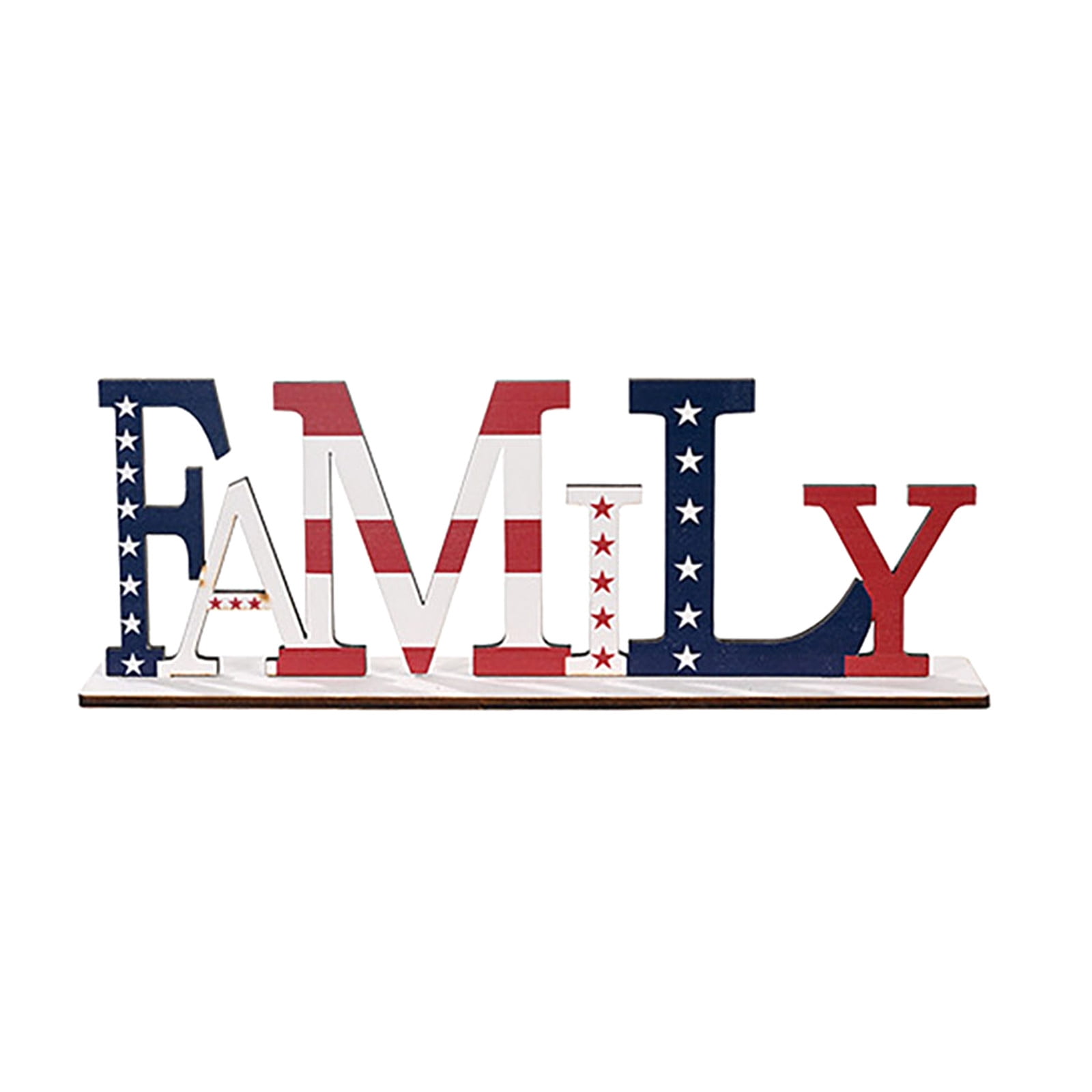 OVAcational Wooden Table Sign - 5x5 Inch Funny Desk Decor For Home & Office