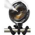 thumbnail image 1 of ChillGo 6.49 in 3-Speed Cooling Freestanding Misting Stroller Fan, 1 of 8