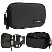 ChillMed Companion Diabetes Glucose Meter Testing Case - Diabetic Bag Slate
