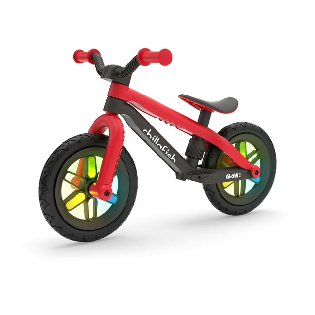 Chillafish BMXie Glow lightweight balance bike with lightup wheels