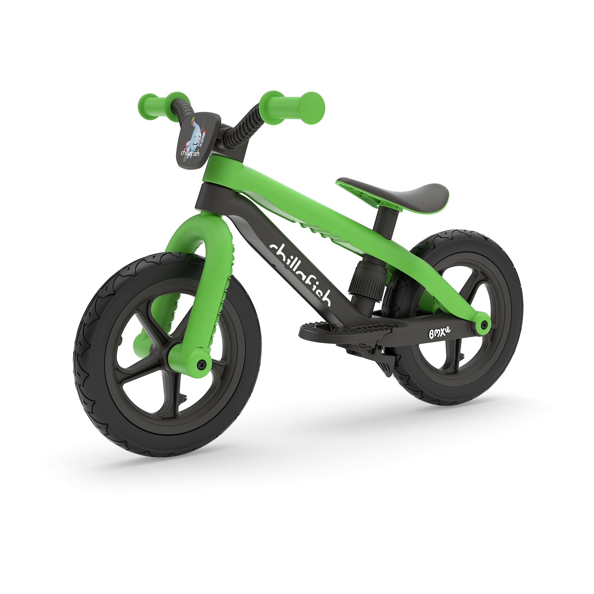 Chillafish Bmxie 2 Lightweight Balance Bike, for Kids 2 to 5 Years, 12"  Airless Tires, Kiwi