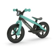 Chillafish Bmxie 2 lightweight balance bike with integrated footrest and footbrake, for kids 2 to 5 years, 12 inch airless rubberskin tires, adjustable seat without tools, Mint