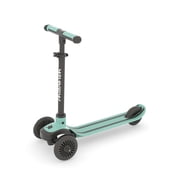 Chillafish Scotti 3-Wheel Lean-to-Steer Scooter for Kids Ages 3+, Adjustable Height, Lightweight Twintip Deck with Brake, Mint