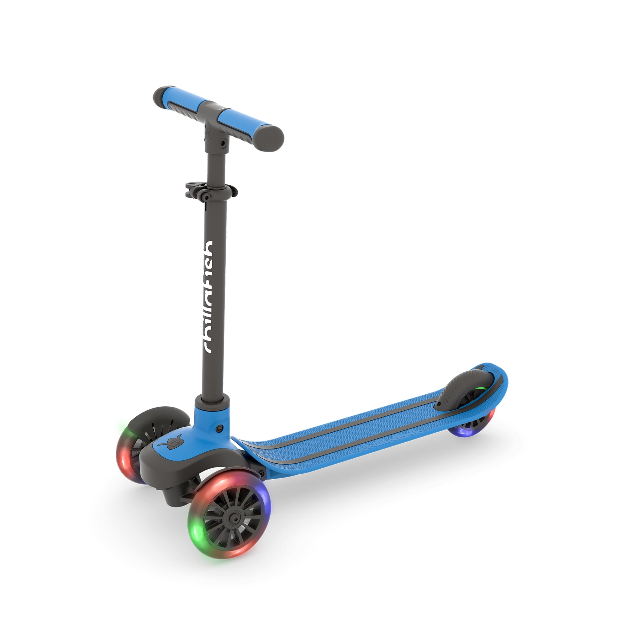 Chillafish Scotti GLOW 3-Wheel Lean-to-Steer Kids' Scooter – Navy