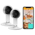 thumbnail image 1 of Chillax 1080p HD Wi-Fi Smart Indoor Surveillance Camera, White, 1 of 5