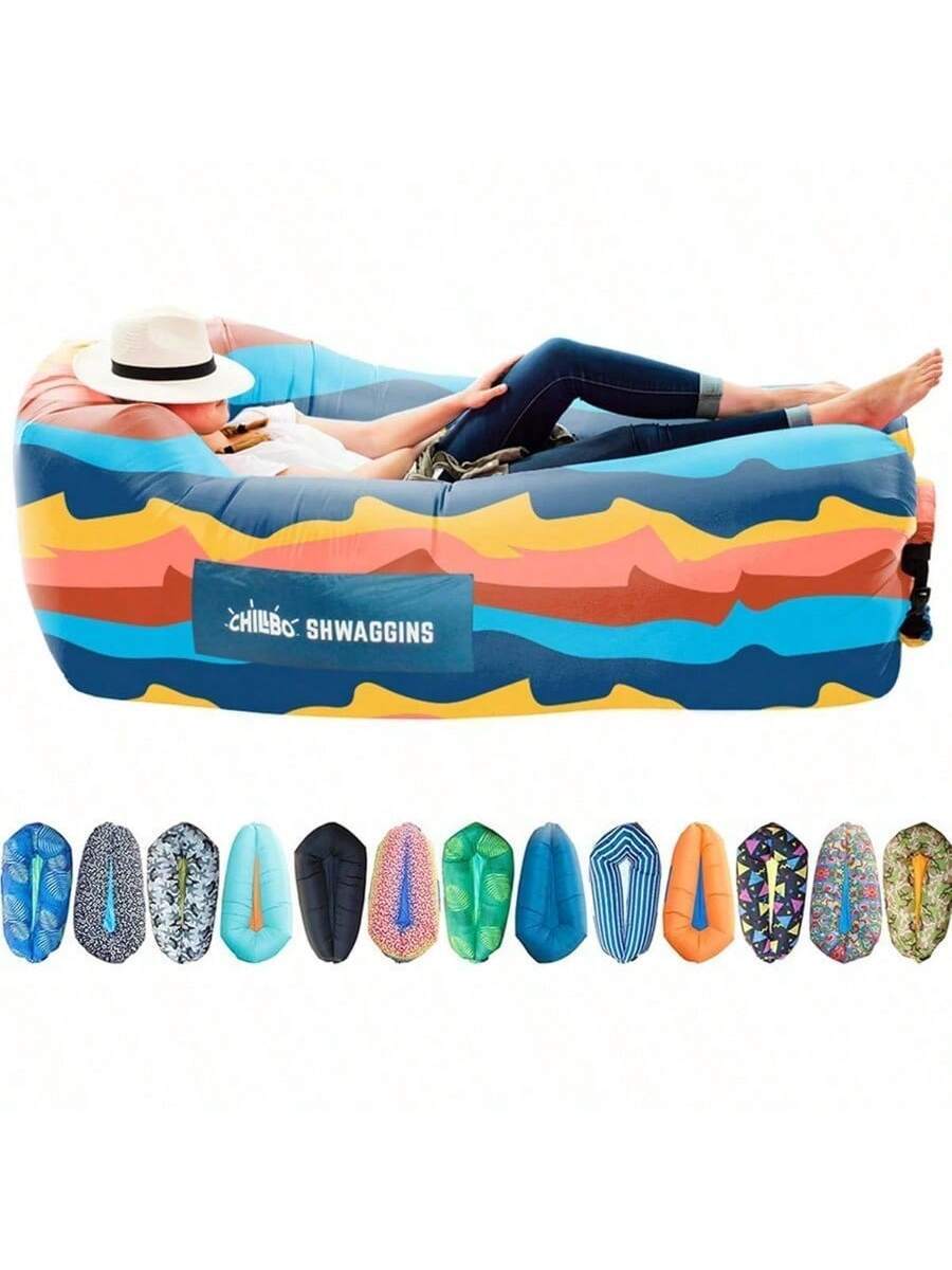 Chillbo Inflatable Couch – Cool Inflatable Chair. Upgrade Your Camping ...