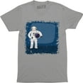 thumbnail image 1 of Chilled Astronaut Space Graphic Funny Animal Astronaut Sloth T-Shirt, 1 of 4