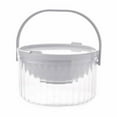 thumbnail image 1 of Chilled Serving Bowl And Dip Bowl, 30oz Ice Serving Bowl With Lid, Cold Serving Dish And Salad Bar Container For Pasta Dressing, 1 of 9