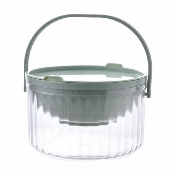 Chilled Serving Bowl With Lid 30oz Ice Bowl Cold Dish Container For Salad Dressing Fruit Pasta