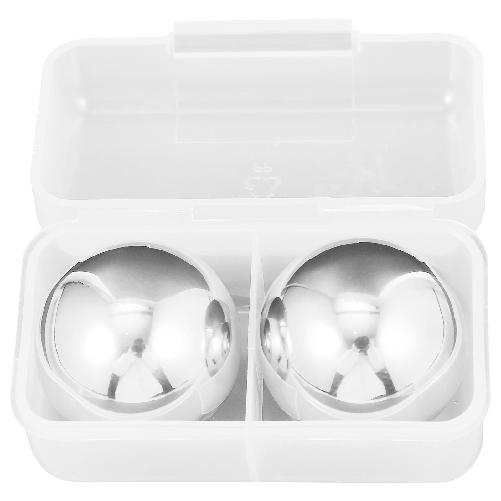 Chiller Chiller Balls Reusable Stainless Steel Metal Ice Sphere Cubes