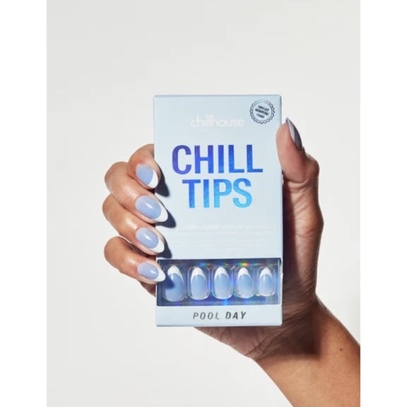 Chillhouse Chill Tips Long Lasting Press On Nails - Pool Day