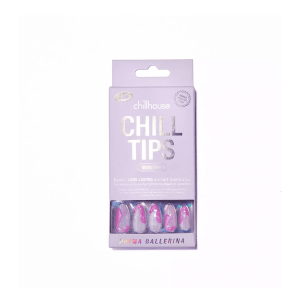 Chillhouse Chill Tips Press-On Nail Set - Design Studio - Prima Ballerina - 24ct