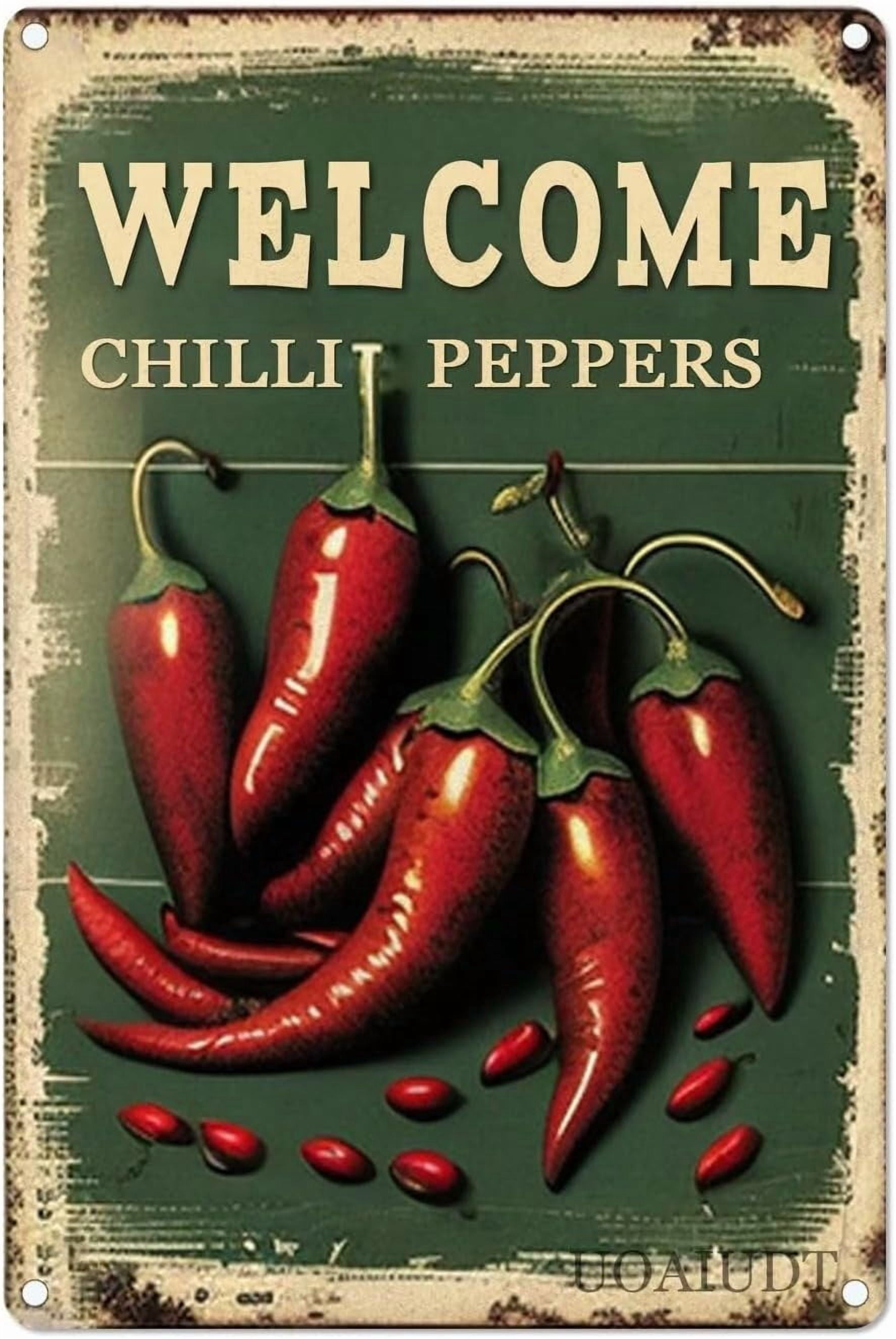 Chilli Pepper Diamond Art Kits for Adults - 5D Chilli Pepper Welcome ...