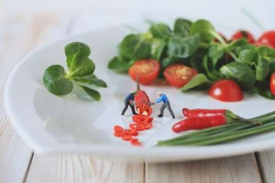 Chilli Salad For TonightS Dinner Canvas Art - Gediminas Karbauskis (12 x 18)