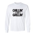 thumbnail image 1 of Chillin' And Grillin' Adult Long Sleeve T-shirt, 1 of 3