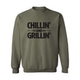thumbnail image 1 of Chillin' And Grillin' Crewneck Sweatshirt, 1 of 3