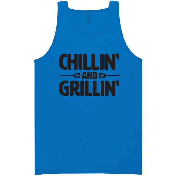 Chillin' And Grillin' Neon Tank Top