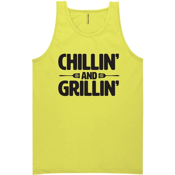 Chillin' And Grillin' Neon Tank Top