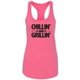 thumbnail image 1 of Chillin' And Grillin' Racerback Tank, 1 of 2