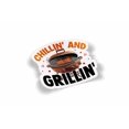thumbnail image 1 of Chillin'  Grillin' Waterproof Sticker, 1 of 1