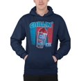 thumbnail image 1 of Chillin' ICEE Trendy Drink - Retro Beverage Graphic Men's Hoodie, 1 of 4