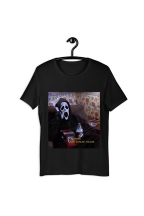 Chillin’ & Killin’ Shirt – Funny Halloween Horror Graphic Tee New Instock-TH27677