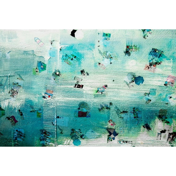 "Chillin" Painting Print on Wrapped Canvas